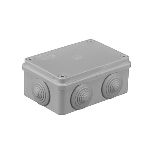 S-BOX 206 szara 120x80x50 IP65 z dławikami PAWBOL -zdjęcie numer 1