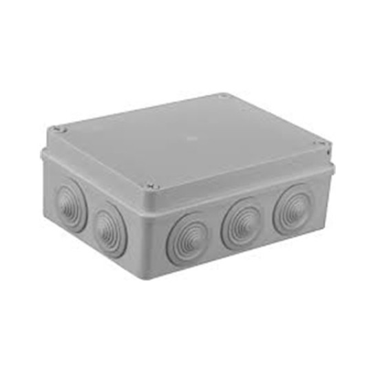 S-BOX 406 szara 190x140x70 IP55 dławiki PAWBOL -zdjęcie numer 1