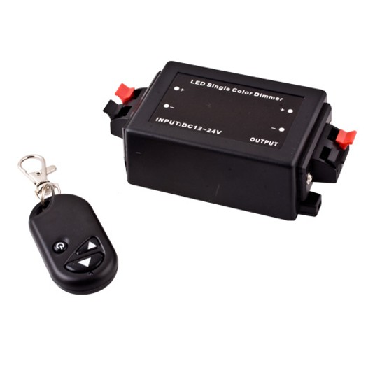 Ściemniacz LED 12V 8A 90W z pilotem RF GTV 337597 -zdjęcie numer 1