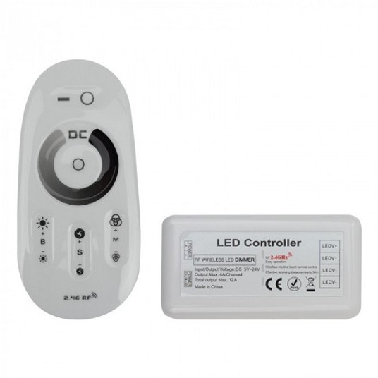 Ściemniacz LED MONO DOTYKOWY RF 3x4A 144W EC79954 -zdjęcie numer 1
