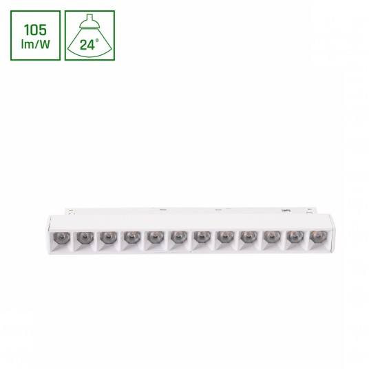 SHIFT BASIC GRID S 12W biała 2700K SPECTRUM 169882 -zdjęcie numer 1