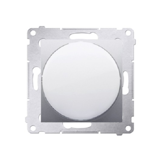 SIMON54 srebrny mat. DSS2.01/11 Sygn. LED czerwony -zdjęcie numer 1