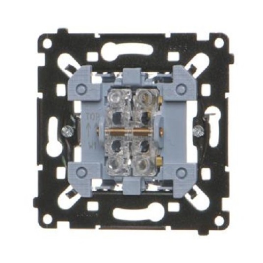 SIMON55 mechanizm cz. SW6MR Łącznik schodowy poj. -zdjęcie numer 1