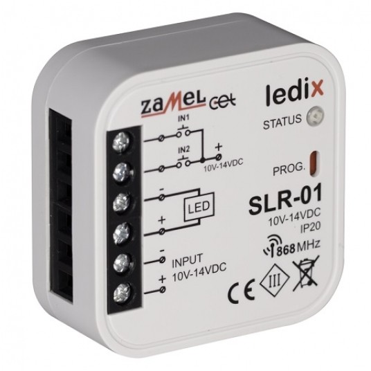 SLR-01 Sterownik LED jednokolor. dopuszkowy ZAMEL -zdjęcie numer 2