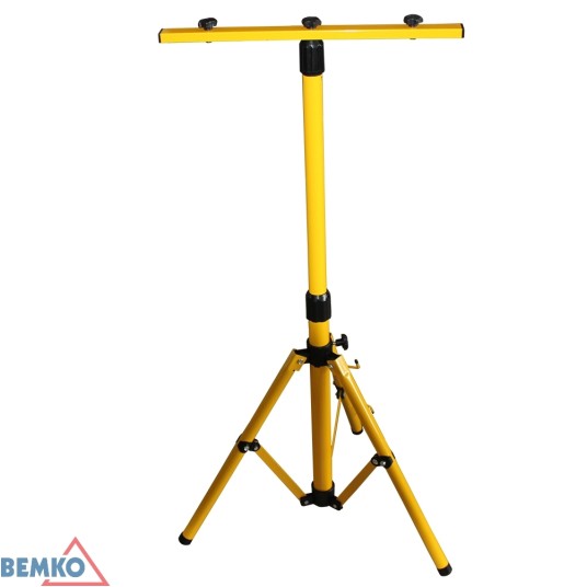 Statyw podwójny żółty 1,6m TRIPOD-02 BEMKO -zdjęcie numer 1