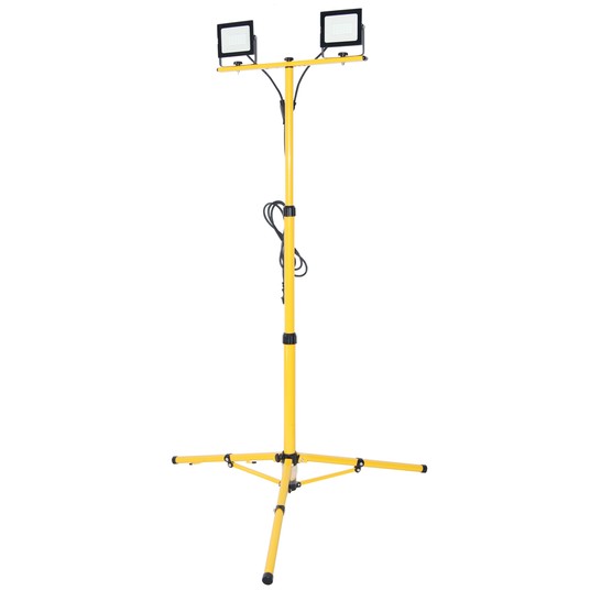 Statyw podwójny żółty + 2x50W ECOlight EC79905 -zdjęcie numer 1