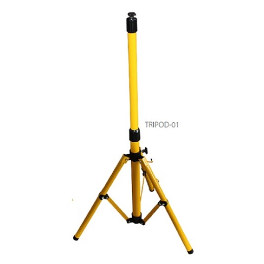 Statyw pojedynczy żółty 1,6m TRIPOD-01 BEMKO -zdjęcie numer 1
