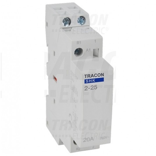 Stycznik 230V 25A AC 2Z 1P SHK2-25V TRACON -zdjęcie numer 1