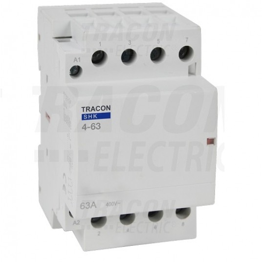 Stycznik 230V 63A AC 4Z 3P SHK4-63 TRACON -zdjęcie numer 1