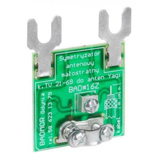Symetryzator ant. 21-69 do anten Yagi BAD*16Z BADM -zdjęcie numer 1
