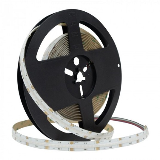 Taśma LED COB RGB+3000K 24V 20W/m IP20 EC61276 -zdjęcie numer 1