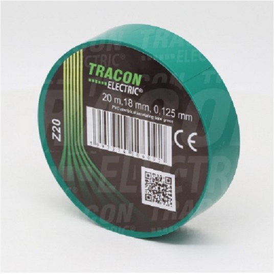 Taśma TRACON 20m/18mm zielona Z20 -zdjęcie numer 1