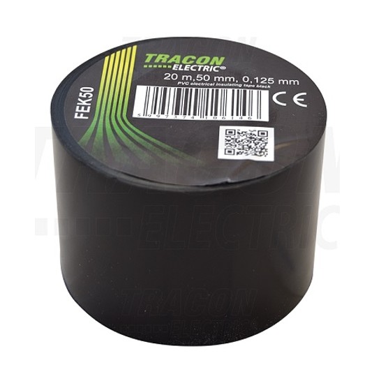Taśma TRACON 20m/50mm czarna FEK50 106146 -zdjęcie numer 1
