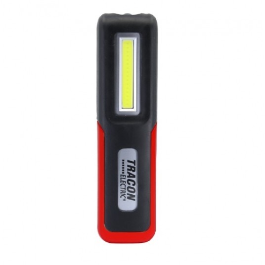TRACON Latarka LED 3/3W ładow.100/180lm STLCOB3W -zdjęcie numer 1