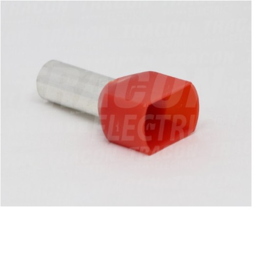 Tulejka izolowana 2x1/8 (100szt) TRACON E90I -zdjęcie numer 1