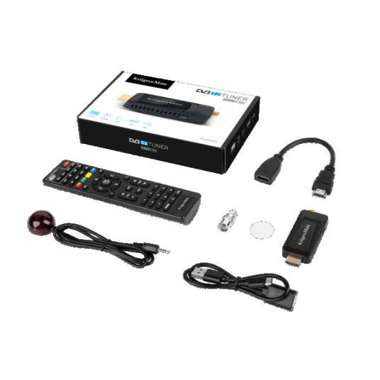 Tuner DVB-T2 HEVC H.265 mini na HDMI KM9999 -zdjęcie numer 2