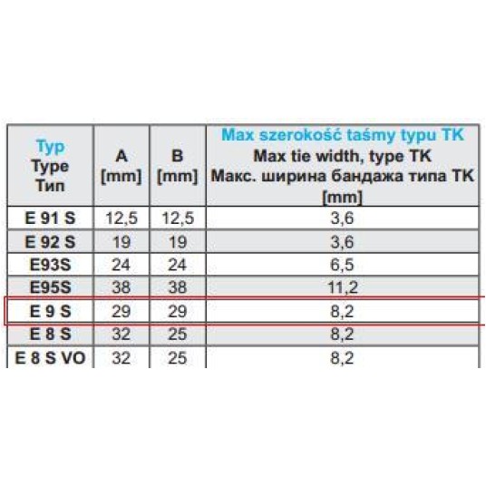 Uchwyt samop. biały 29x29 E9S (100szt) ERGOM -zdjęcie numer 3