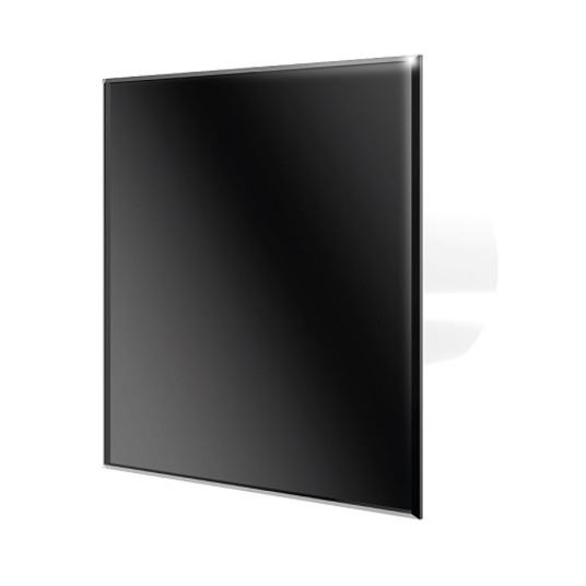 Wentylator VERONI Glass 100WC czarny DOSPEL 523778 -zdjęcie numer 1