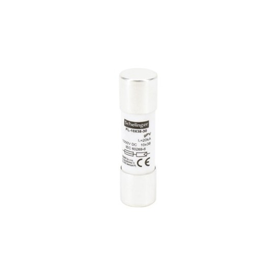 Wkładka 10x38 1000V DC 20A gPV SCHELINGER 957924 -zdjęcie numer 1