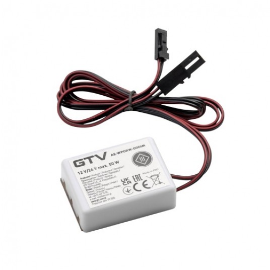 Włącznik podblatowy 12V max 50W DIM GTV 690266 -zdjęcie numer 1