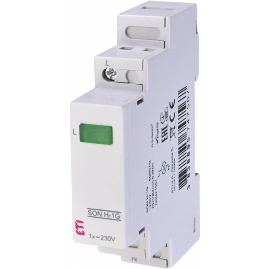 Wskaźnik zasilania 1xLED zielony SON H-1G ETI -zdjęcie numer 1