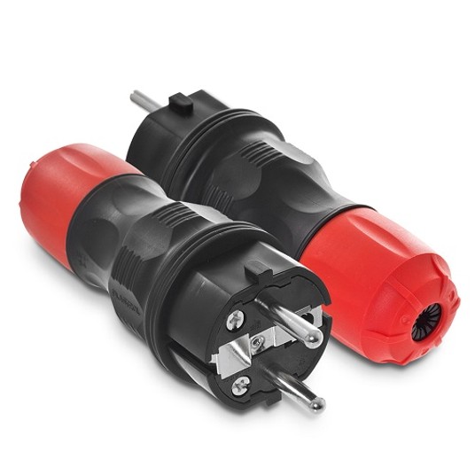 Wtyczka IP54 KEL WT-54 czar-czer EXTREM W-97977 -zdjęcie numer 1