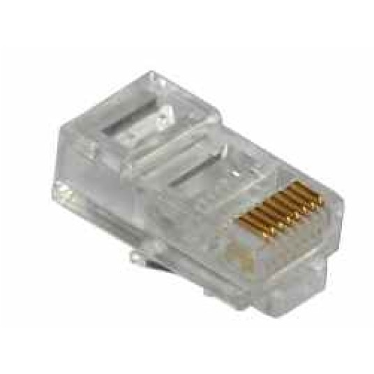 Wtyk RJ45 UTP kat.5e LECHPOL TEL0004-1.1 -zdjęcie numer 1