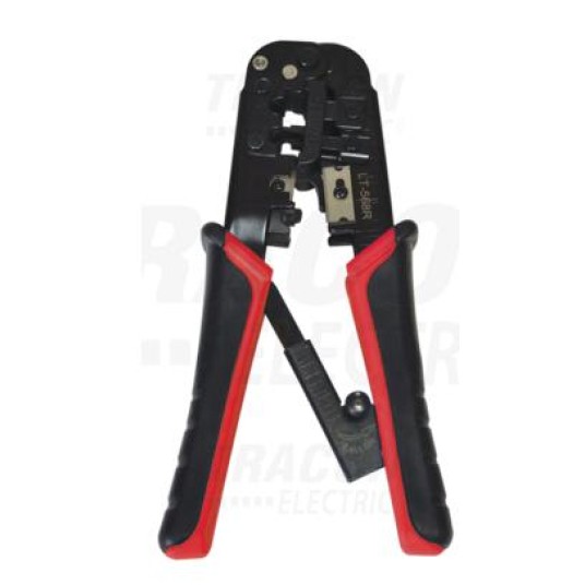 Zaciskarka 8P/6P do wtyków RJ12 RJ45 - RJ86 TRACON -zdjęcie numer 1