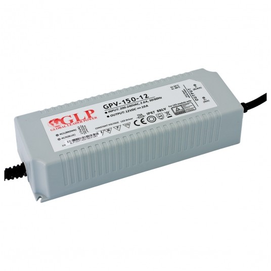 Zasilacz 12V 12,5A 150W IP67 GV6-150B012 GLP -zdjęcie numer 1