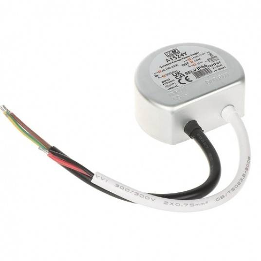 Zasilacz 24V 0,6A 15W dopuszkowy AF1524Y MW POWER -zdjęcie numer 1