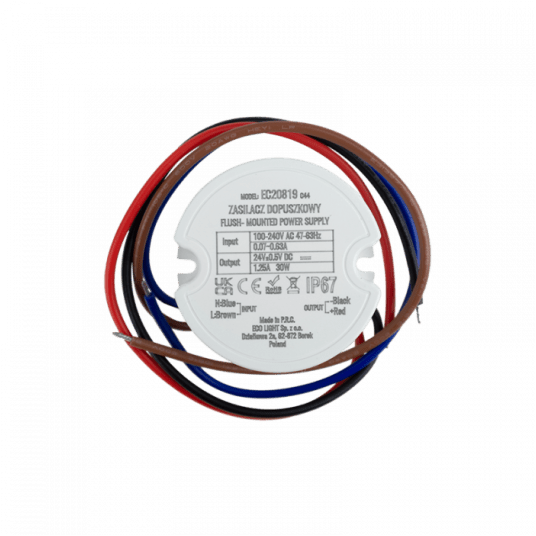 Zasilacz 24V 1,25A 30W dopuszkowyECOlight EC20819 -zdjęcie numer 1