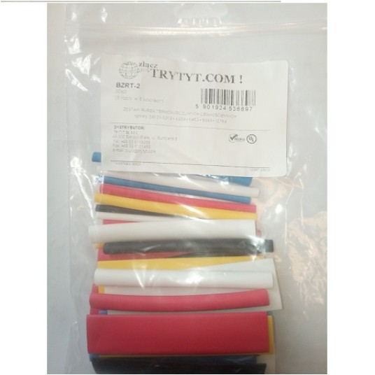 Zestaw rurek termokurczliwych BZRT-2 TRYTYT 536864 -zdjęcie numer 1