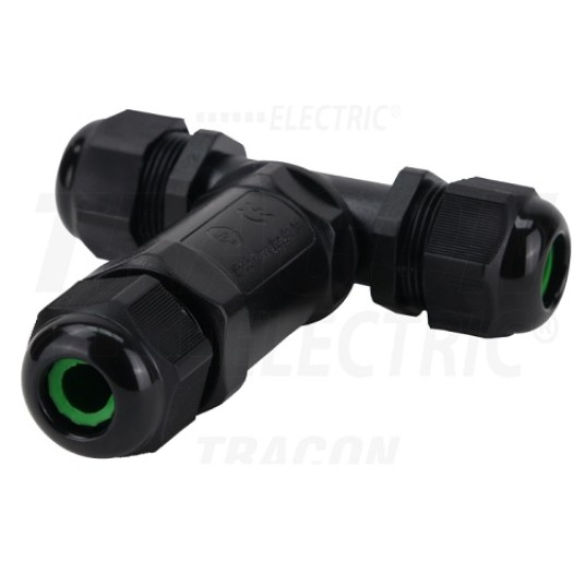 Złącze kablowe T IP68 3x0,5-4mm2 CST4-T3P TRACON -zdjęcie numer 1