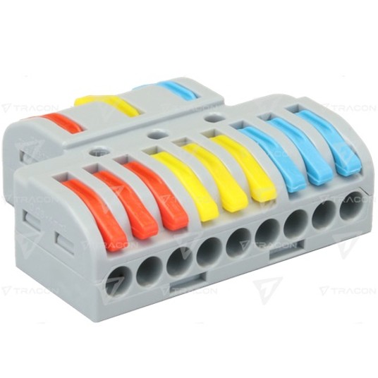 Złączka adapter 3/9 /4mm2/ OVO3P39 TRACON -zdjęcie numer 1