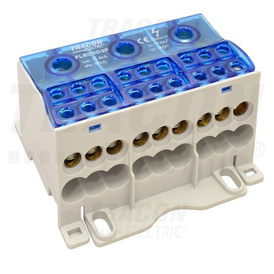 Złączka rozgałęźna FLSO50-3P TH35 3x50/... TRACON -zdjęcie numer 1