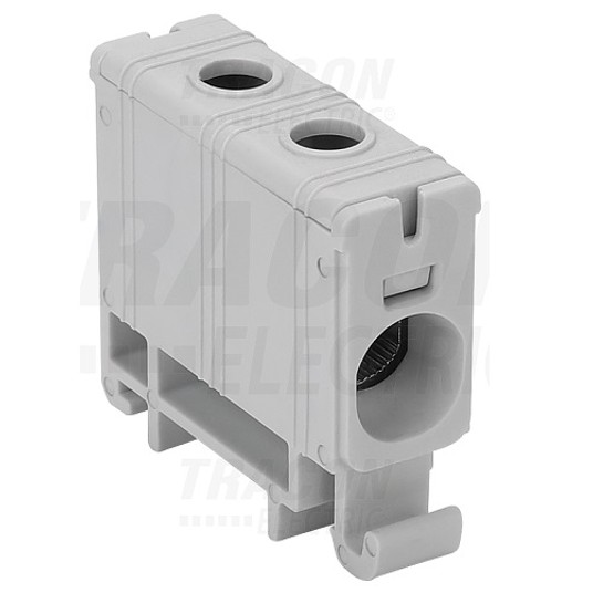 Złączka TH35 1x 2,5-35 szary FLEAL-35/1 TRACON -zdjęcie numer 1