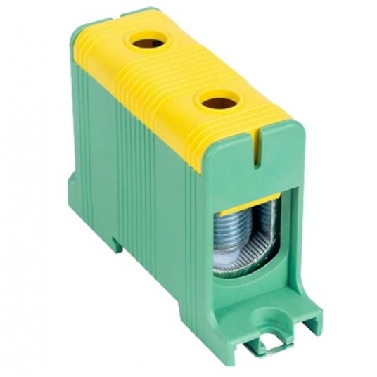 Złączka TH35 1x35-150 zie/żół FLEAL-150/1ZS TRACON -zdjęcie numer 1