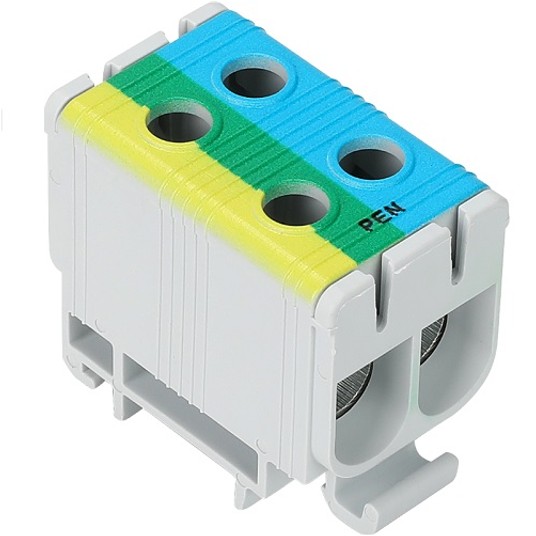 Złączka TH35 2x 6-50 ni-ż/z FLEAL-50/2KZS TRACON -zdjęcie numer 1