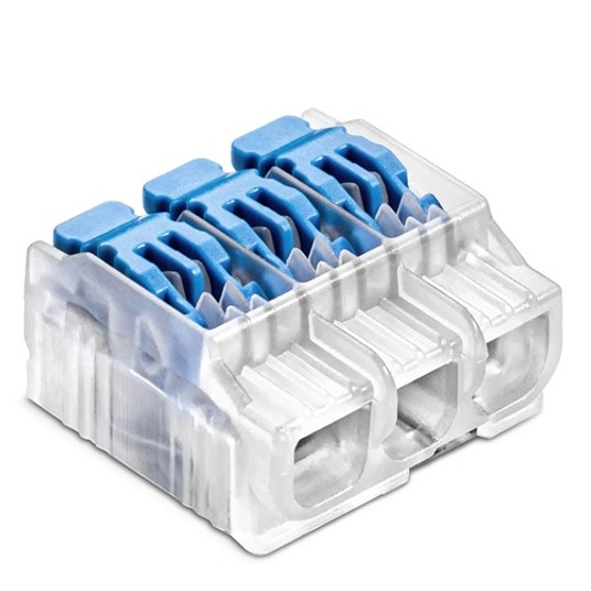 Złączka uniwers. SCL3 3x4 /do 4mm2/ SIMET (40szt.) -zdjęcie numer 1