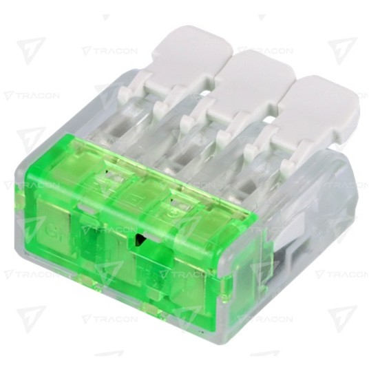 Złączka uniwersalna 3x4 /do 4mm2/ RVOG3 TRACON -zdjęcie numer 1