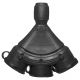 Gniazdo IP54 EXTREM potrójne czarne W-01158 -zdjęcie numer 4