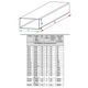 Listwa 40x25 STRÓŻA LS 40x25 biała (2m) -zdjęcie numer 3