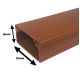 Listwa ciemne drewno 32x15 STRÓŻA LS 32x15 (2m) -zdjęcie numer 3