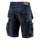 NEO KRÓTKIE SPODENKI DENIM ROZMIAR L 81-279-L -zdjęcie numer 3