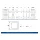 Panel LED czarny kwad. n/t 13W WW MATIS GTV 327063 -zdjęcie numer 2