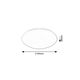 Plafon LED RCR IP44 12W NW 265mm LUCAS 71132 RABAL -zdjęcie numer 2