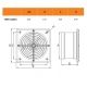 Wentylator WB-S #315 czarny DOSPEL 007-0341A -zdjęcie numer 2
