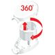 Wtyczka obrotowa 360st WT-07 biała ELGOTECH -zdjęcie numer 2