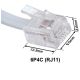 Wtyk RJ11 6P4C telefoniczny mikro TEL0002.1 -zdjęcie numer 2