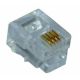 Wtyk RJ11 6P4C telefoniczny mikro TEL0002.1 -zdjęcie numer 1
